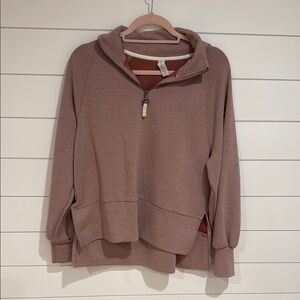 Cozy Mauve Pullover sweater